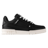 Louis Vuitton Trainer Sneaker Denim Black / White